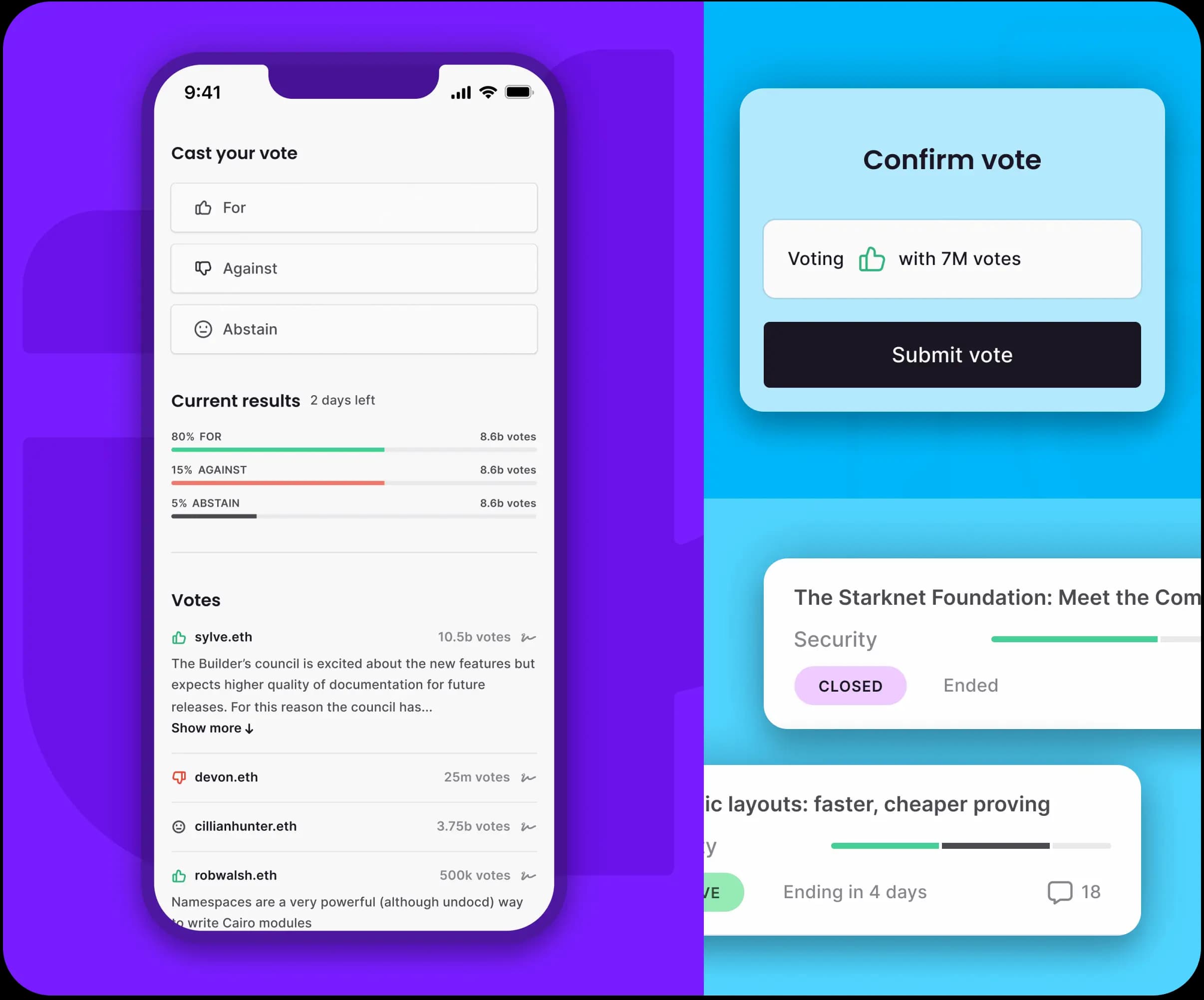 Starknet Governance Hub